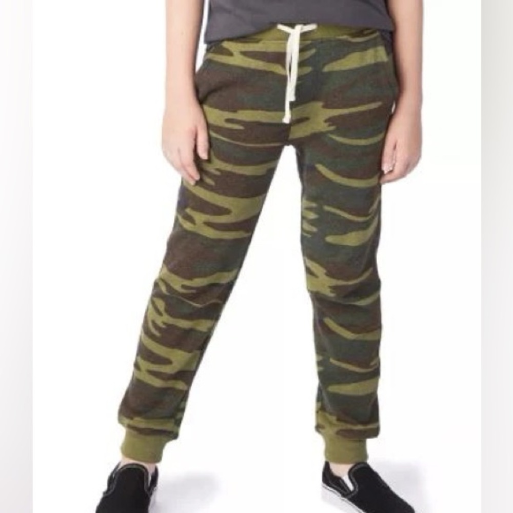 Alternative Green Camouflage Joggers